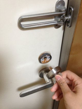 鍵穴交換してませんよね。