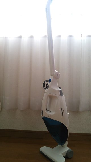 新しく掃除機を買ったのですが…