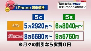 ついにDOCOMOからiphone発売