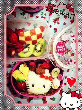 お弁当見せてください