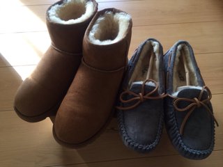 ムートンブーツって