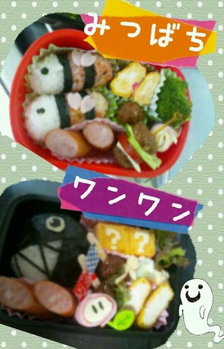 お弁当見せてください