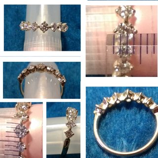 楽天 flags ７粒ダイヤの指輪