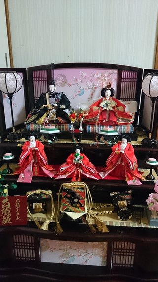 ●●お雛様飾ったらペタして下さい！●●