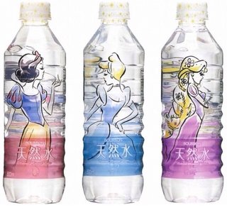 ディズニープリンセス＆アナ雪デザインのミネラルウオーター発売！
