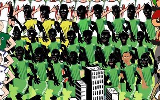 スペインの新聞が描いたW杯出場国の選手イラスト