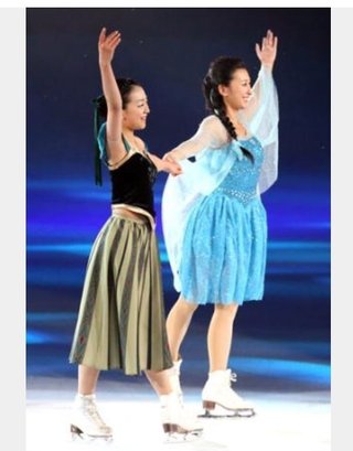 真央「アナと雪の女王」でファン魅了