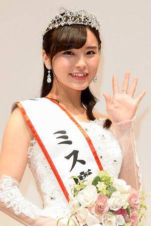ミス慶応:“女子アナ登竜門”に文学部2年の角谷暁子さん