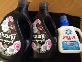 柔軟剤の匂いを残したい！！