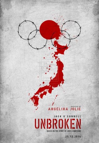 アンジェリーナ・ジョリーが監督の映画「アンブロークン」のポスター（画像4枚）