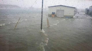 【画像有】“爆弾低気圧”根室市では高潮で避難勧告