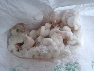 大量の海老