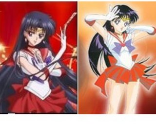 セーラームーンとセーラームーンcrystal