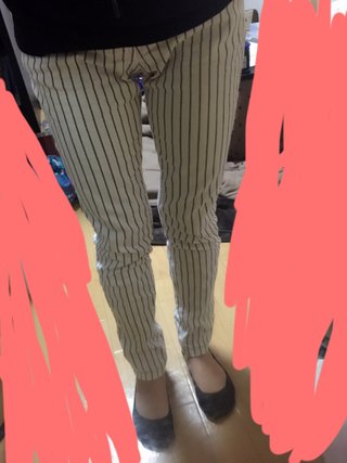 ゆるめのパンツってこういうもの？