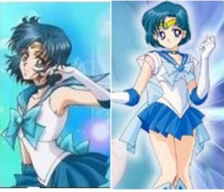 セーラームーンとセーラームーンcrystal