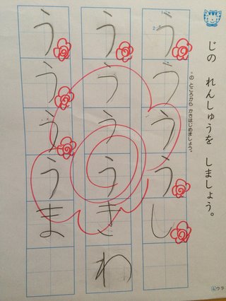 一年生の字は？