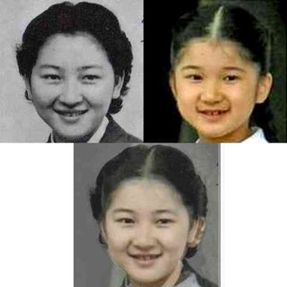 愛子さま、お若い頃の美智子さまにそっくりなんだね。