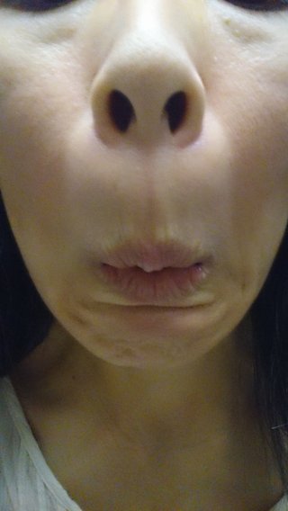 お風呂上がり、すっぴん