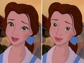 ディズニープリンセスのスッピン