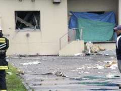 害虫駆除中の小学校調理室で爆発か、６人けが　青森・黒石