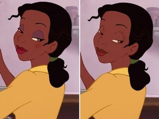 ディズニープリンセスのスッピン