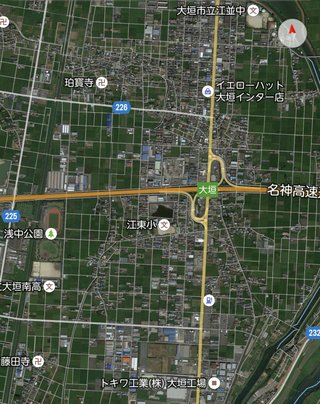 田舎と都会の違いをGoogleで。