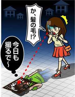側溝に５時間寝そべりスカートの中のぞく…溝から「髪の毛」はみ出て発覚、２８歳会社員逮捕  兵庫