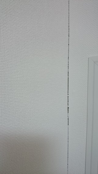 壁の隙間？写あり