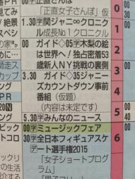 フジテレビ【ジャニーズカウントダウン公演】大みそかから元日放送