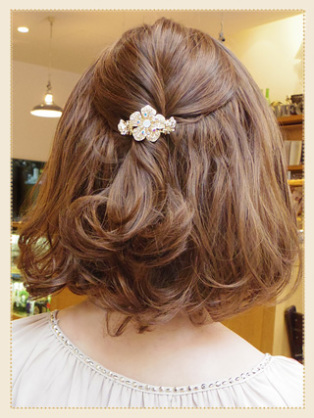 簡単なヘアアレンジ (写メあり)