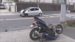 酒飲み右側走行か…バイクと衝突、男性死なす　町田