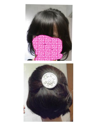 簡単なヘアアレンジ (写メあり)