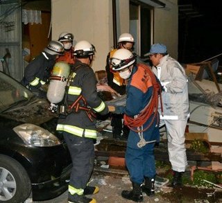 〔地震〕熊本県益城町で震度7、津波の心配なし