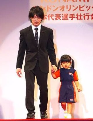 この女の子は内村航平選手のお子さんですか？