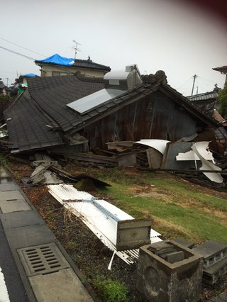 〔地震〕熊本県益城町で震度7、津波の心配なし