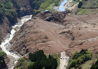 〔地震〕熊本県益城町で震度7、津波の心配なし