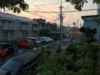 中１男子が死亡　祖母と姉もやけど  住宅全焼  愛知