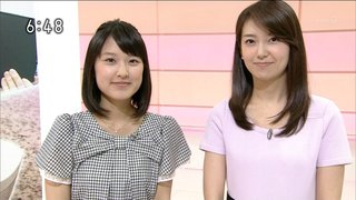 NHKの女子アナ、服を逆に着るミスを犯す