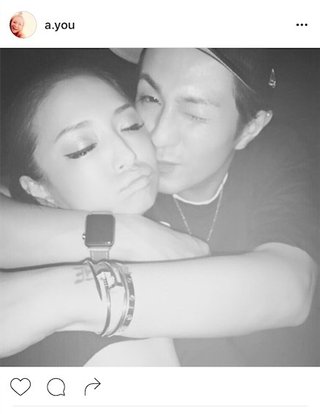 浜崎あゆみ、AAA・浦田直也とのハグ＆キス？写真公開が話題。「カップルみたい」「ラブラブ～」