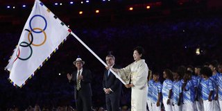 【リオ五輪】閉会式で東京五輪のセレモニー　キャプテン翼やドラえもん、キティ、マリオが登場