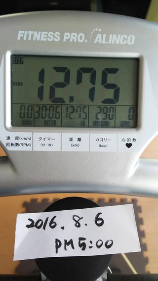 167センチ、65.5キロ、34.8％からのスタート！