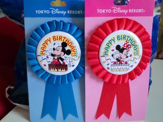 ディズニーランドで誕生祝い