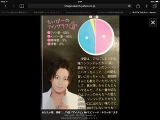 藤ヶ谷太輔　嫌いな人だけ