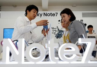 【スマホ】サムスン電子、ギャラクシーノート７販売再開を10月1日に延期