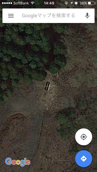暇な人グーグルマップで孤立した集落
