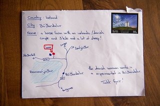 住所も名前もわからない相手に手紙を… 封筒に地図を描いたら届いた【アイスランド】