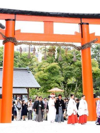 紀香＆愛之助２３日に京都で挙式　身内のみ、世界遺産の神社で
