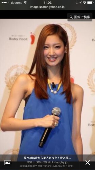 菜々緒が男性だった疑惑！