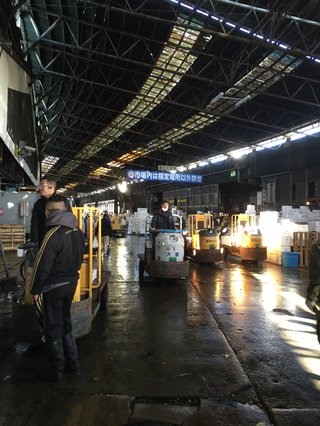 旦那さんが築地勤務の人