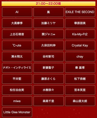 【ＦＮＳ歌謡祭2016】12月7日・14日